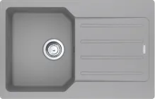 Кухонна мийка граніт FRANKE City UCG 611-78 (114.0615.394/114.0701.829) сірий камінь