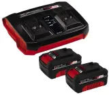 Акумулятор для інструментів Einhell PXC-Twincharger Kit 18 В Li-Ion 4 Агод 2 шт + Зарядний пристрій для інструментів (4512112)