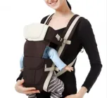 Дитячий ергорюкзак для дітей 4 в 1: Ерго рюкзак, Перенесення, Слінг, Хіпсіт, Кенгуру від 0 до 20 кг. Бежевий