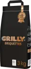 Брикети деревновугільні GRILLY Premium 3 кг (4820029920464)