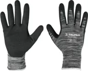 Рукавиці Truper нейлонові з нітриловим пористим протиковзним покриттям долоні та пальців L (GU-133)