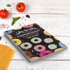 Кулінарний блокнот для запису рецептів "Пончики" на спіралі