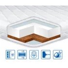 Тонкий матрац на диван (футон, топер) EUROSLEEP COCOS (6см, 3/5) 120х190