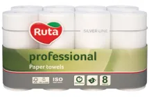 Паперові рушники Ruta Professional 2 шари 8 рулонів (4820202893639)