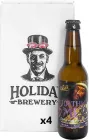 Упаковка питного меду Holiday Brewery Монастирський духмяний Напівсолодкий 6% 0.33 л х 4 шт (347014788)