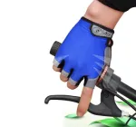 Велоперчатки без пальців Rogtoy M Blue (PH050387)