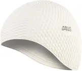 Шапка для плавання Aqua Speed BOMBASTIC 104-5 (104-05) Біла (5908217645548)