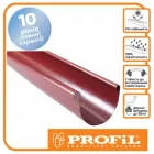 Водостічна ринва PROFIL 130 система 3 метри Червона