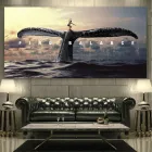 Картина Холстович Find Balance 30x60 см. Інтер'єрна картина для офісу, вітальні, спальні