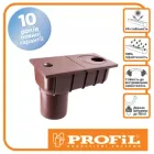 Колодязь зливний (зливовий) з прямим зливом PROFIL