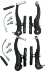 Гальма KW 25017 V-brake посилені 2 шт. Чорні (25017KW)