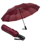 Парасолька складана 12 спиць повний автомат антивітер KAFA 3260 бордовий
