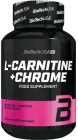 Жироспалювач Biotech L-carnitine+chrome for her 500 мг 60 таблеток Лимон (5999076234325)