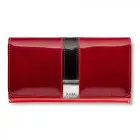 Великий шкіряний жіночий гаманець Kafa 43878 з RFID-блокуванням червоний