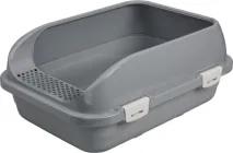 Туалет для котів під наповнювач Animall з лопаткою CNR-127 58 x 42 x 24 см Сірий (2000981206390)