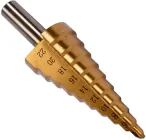 Свердло ступінчасте по металу (конусне) YATO HSS-TiN 4-22 мм (YT-44741)