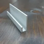 L профіль направляюча під товщину наповнення до 7мм, анод срібло, деталь 0,5 метри