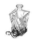 Штоф Bohemia Ocean для віскі кришталевий 800мл прозорий 8576