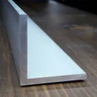 Кутник алюмінієвий 50х50х3 анодованний срібло, деталь 0,5 метри