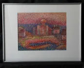 Картина гуаш "Міраж" 30/40 2012