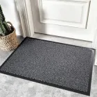 Брудозахисний придверний вхідний килимок в коридор килимки у прихожу Vebe Lisa 0050 60x90 см коврики на гумовій основі коврик під вхідні двері сірий