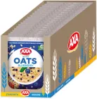 Упаковка каші вівсяної миттєвого приготування AXA з чорницею 40 г х 20 шт. (4820008124548)