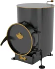 Буржуйка Canada з зольником (CO-0020050BK)