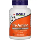 Комплекс амінокислот NOW Foods, Tri-Amino, для підтримання білкового обміну, 120 капсул