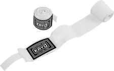 Боксерські бинти Kayo Бавовна 4 м Білі (KRM-161WHT)