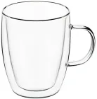 Набір кухлів для латте Ardesto 2 шт 270 мл з ручками та подвійними стінками (AR2627G)