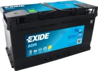 Автомобільний акумулятор Exide Start-Stop AGM 96Ah Ев (-/+) (850EN) (д353*ш175*в190) (EK960)