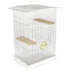 Клітка для гризунів Лорі Шиншила-Люкс 85 х 56.5 х 40 см Срібляста (4820033201856)