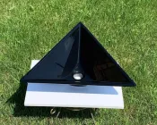 Умивальник Snail Пегас 430*500 мм Чорний 114А200