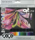 Олівці кольорові ZiBi Art Line круглі 24 кольори (ZB.2434)