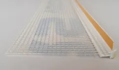 Привіконний профіль ПВХ 3 мм 2,5 м з сіткою і манжетою білий Польща