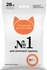 Наповнювач для котячого туалету SuperCat №1 Деревний поглинаючий 6+1 кг (28 л) (6974) (4823089305110)