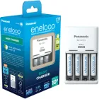 Зарядний пристрій Panasonic Basic Charger New + Eneloop 4 AAA 800 mAh NI-MH (K-KJ51MCD04E)