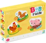 Пазл 3 в 1 DoDo День на фермі (4823115906502)