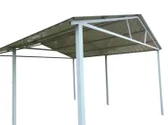 Каркас навісу для авто металевий двосхилий А-07/5 розбірний 3х5х2,5