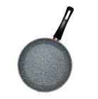 Сковорода БІОЛ 28 см Граніт Грей (28136P)