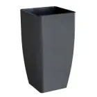 Горщик Квадро з вкладом Граніт 220 Алеана