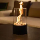 Настільний біокамін Ethanol Lamp камін на біопаливі для квартири (1009642-Black)