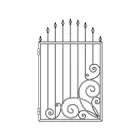 Кована хвіртка Артдеко 1200х1500 (КД-50) ЦІНА ВКАЗАНА ЗА КОМПЛЕКТ ЕЛЕМЕНТІВ