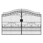Ковані ворота Артдеко 4840х3220(2500) (КВ-23) ЦІНА ВКАЗАНА ЗА КОМПЛЕКТ ЕЛЕМЕНТІВ