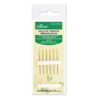 Голки для вишивки Clover №24 (6 шт.), позолочене вушко 238/24