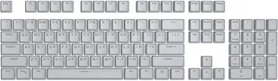 Набір кейкапів Hator First Ukrainian PBT keycaps UKR/ENG/rU Gray (HTS-137)
