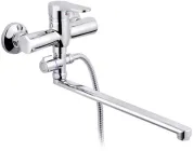 Змішувач-кран для ванни KRONER (KRM) Elbe-C072 з душовим гарнітуром