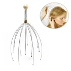 Масажер для голови антистрес Мурашка (Murashka), колір Металік (масажер голови пальчики) (VS7002313)