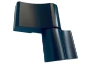 Петля для алюмінієвих дверей Stublina 2065 чорна двокрила накладна L=61