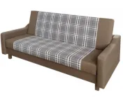 Диван розкладний для вітальні, спальні Бонус МФ Модерн ДСП/дерево/тканина Багама 08/Торро Чесс 28 колір коричневий/бежевий
